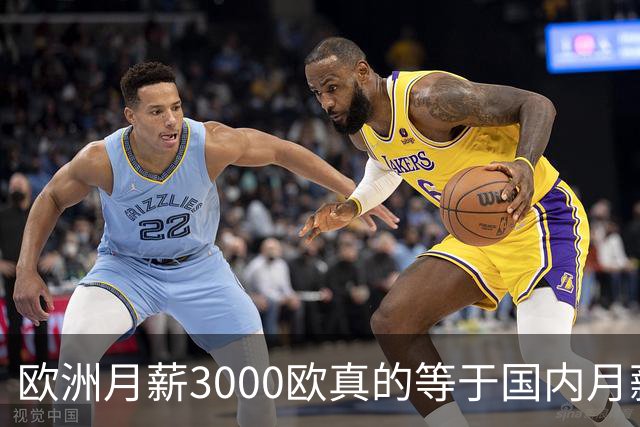 欧洲月薪3000欧真的等于国内月薪3000吗？